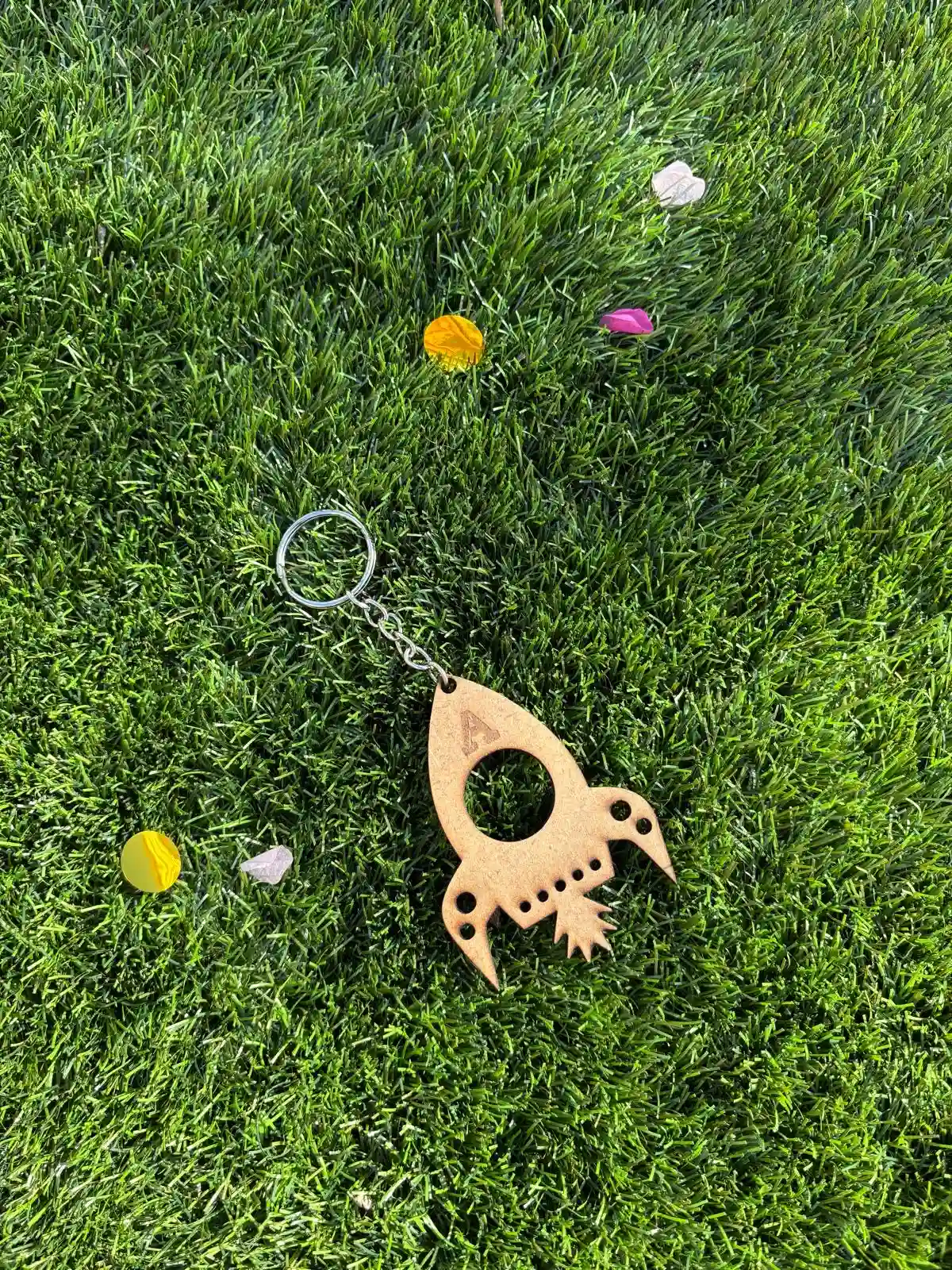 Llavero de cohete hecho por Maena