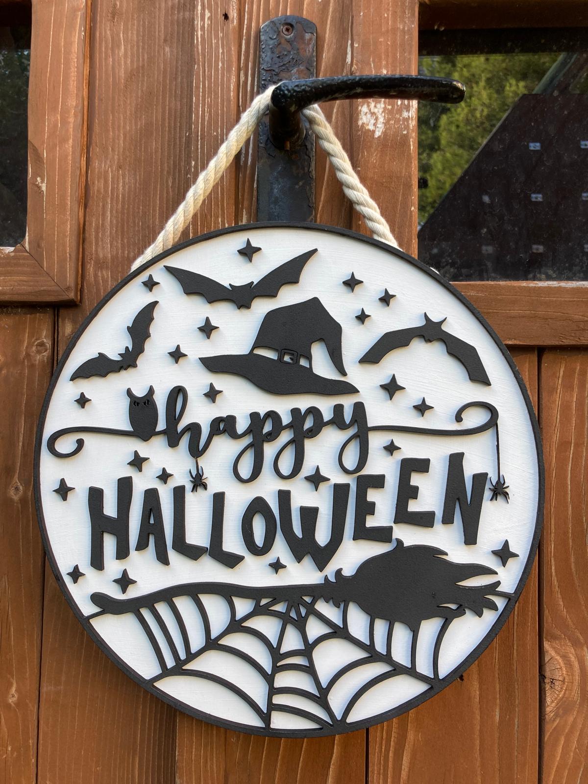 cartel personalizado Halloween por Maena